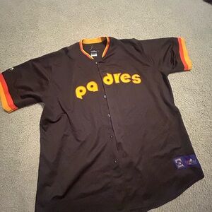 Majestic Dark Brown MLB Collection Jersey